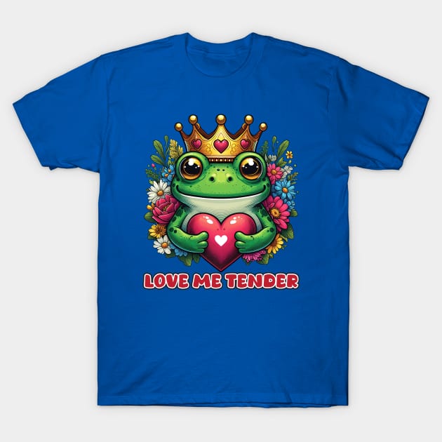 Frog Prince 58 T-Shirt by Houerd